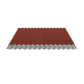 Wellblech W-1/1064 | Dachprofil | Stahl 0,50 mm | 35 µm Mattpolyester | 29 Rot | Anti-Tropf 70 #2