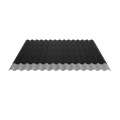 Wellblech W-1/1064 | Dachprofil | Stahl 0,50 mm | 35 µm Mattpolyester | 33 Schwarz | Anti-Tropf 70 #2