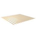 Wellblech W-1/1064 | Wandprofil | Stahl 0,63 mm | 25 µm Polyester | RAL 1015 Hellelfenbein #1