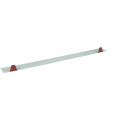 Zahnblech | Für W-33 | Klein-Ungelocht | RAL 8012 Rotbraun #1