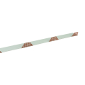 Zahnblech | Für W-35 | Klein-Gelocht | RAL 8004 Kupferbraun #1
