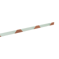 Zahnblech | Für W-35 | Klein-Ungelocht | RAL 8004 Kupferbraun #1