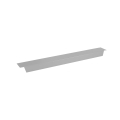 Zahnblech | Für W-33 | Groß-Ungelocht | RAL 9006 Weißaluminium #1