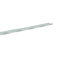 Zahnblech | Für W-20 | Klein-Ungelocht | RAL 9006 Weißaluminium #1