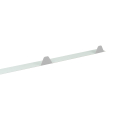 Zahnblech | Für W-45 | Klein-Ungelocht | RAL 9006 Weißaluminium #1
