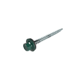 SW8-Schrauben | 4,8 x 60 mm | 100 Stück | RAL 6005 Moosgrün #1