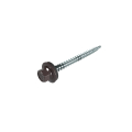 SW8-Schrauben | 4,8 x 60 mm | 100 Stück | RAL 8017 Schokoladenbraun #1