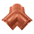 Y-Stück 30 - 45° | Farbe 75 - Ziegelrot Y-Stück | 30 - 45° | Farbe 75 - Ziegelrot #1
