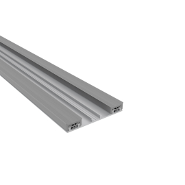 Aluminium Unterprofil (70 mm) mit 2x Dichtungen