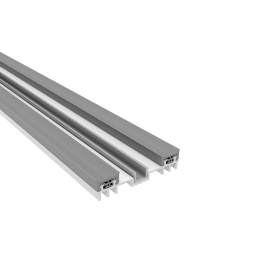Thermo-Unterprofil (70 mm) mit 2x Dichtungen