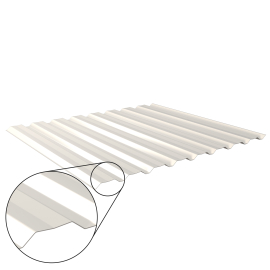 Trapezblech W-20/1100 mit Zusatzprägung | Wandprofil