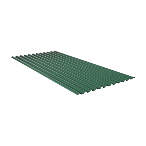 SALUX® SINTRA PVC Kunststoffplatte | Länge: 2000 mm | Farbe: Grün Metallic | Stärke: 0,80 mm #1