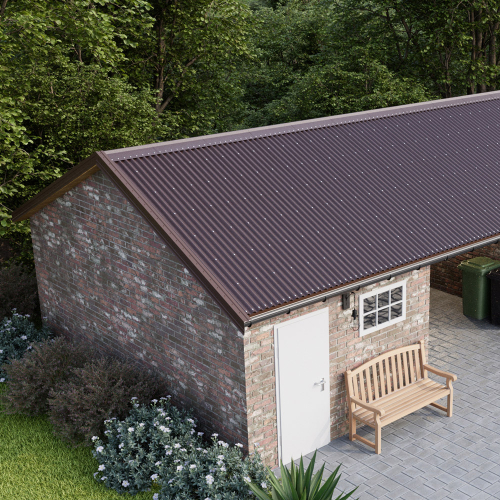 SALUX® ReWell Kunststoffplatte | 200x Palette Länge: 2000 mm | Farbe: Braun | Stärke: 2,2 mm | Material: PETG SALUX® ReWell Kunststoffplatte | 200x Palette | Länge: 2000 mm | Farbe: Braun | Stärke: 2,2 mm | Material: PETG #3