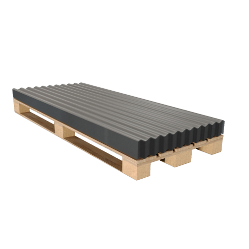 SALUX® PVC Wellplatte | 76/18 | STRONG | 50x Palette