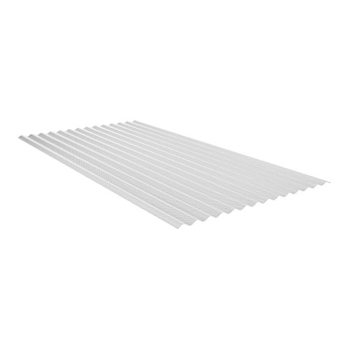 Polycarbonat Wellplatte | 76/18 Sinus-Wabenstruktur