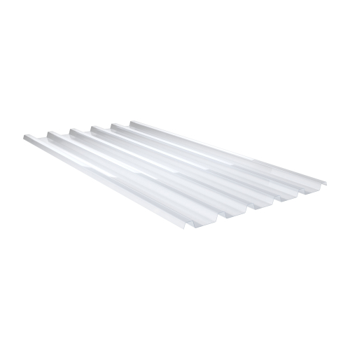PVC Trapezplatte | 183/40 Länge: 4500 mm | Farbe: Klarbläulich | Stärke: 1,50 mm | Breite: 955 mm PVC Trapezplatte | 183/40 | Länge: 4500 mm | Farbe: Klarbläulich | Stärke: 1,50 mm | Breite: 955 mm #1