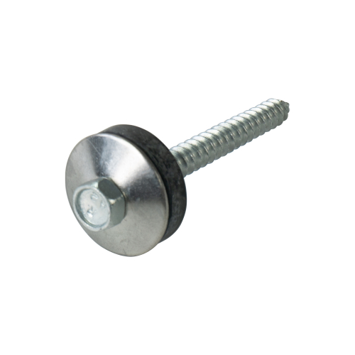 Edelstahlschrauben | 25 mm EPDM Pilzdichtung |  6,5 x 64 mm | 100 Stück | Ohne Bohrspitze #1