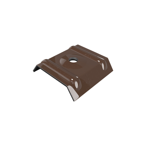 Kalotten Für W-45/1000 & VLF-45/1000 | 100 Stück | RAL 8014 Sepiabraun Kalotten