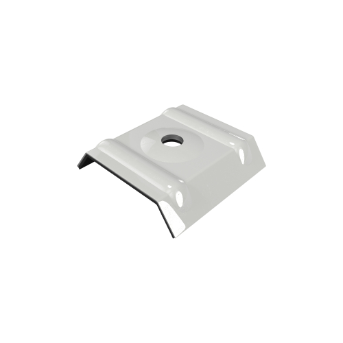 Kalotten Für W-45/1000 & VLF-45/1000 | 100 Stück | RAL 9006 Weißaluminium Kalotten