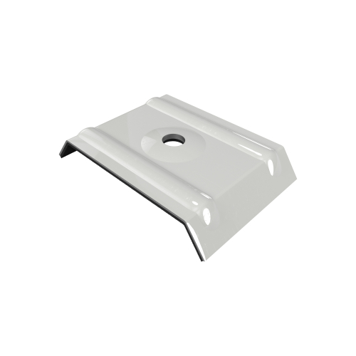 Kalotten Für W-35/1035 & VLF-207/35 | 100 Stück | RAL 9006 Weißaluminium Kalotten