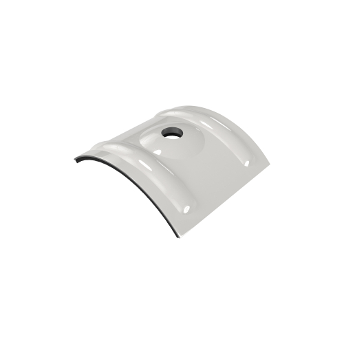 Kalotten Für W-1/1064 & VLF-76/18 | 100 Stück | RAL 7035 Lichtgrau Kalotten