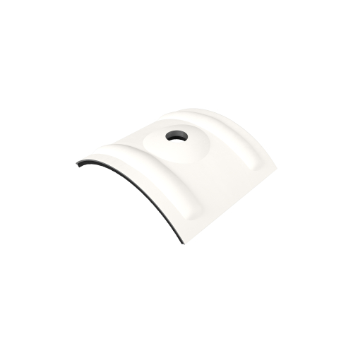 Kalotten Für W-1/1064 & VLF-76/18 | 100 Stück | RAL 9010 Reinweiß Kalotten