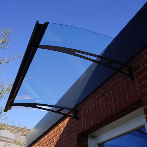 Haustürvordach RAL 7016 Anthrazitgrau | Stärke 3 mm | 1400 x 900 mm Haustürvordach | RAL 7016 Anthrazitgrau | Stärke 3 mm | 1400 x 900 mm #2