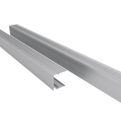Alu-Abschlussprofil Oberseite - Ungeschlitzt | Blank | 25 mm | 1200 mm Alu-Abschlussprofil | Oberseite - Ungeschlitzt | Blank | 25 mm | 1200 mm #1