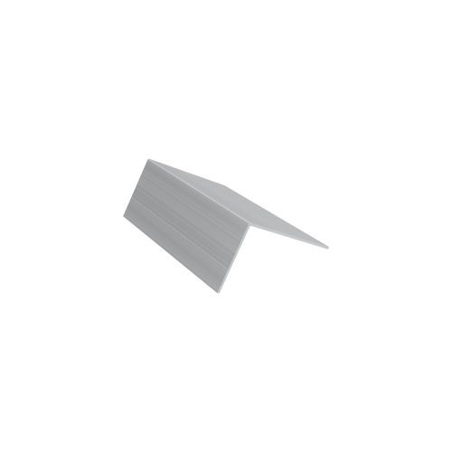 Alu-Bremswinkel | 50 x 30 x 3 mm | Blank | Breite 80 mm #1
