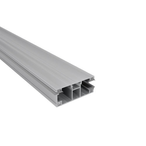 DUO Randprofil mit Unterprofil Für Plattenstärke 10 mm | Blank | 2500 mm DUO Randprofil mit Unterprofil