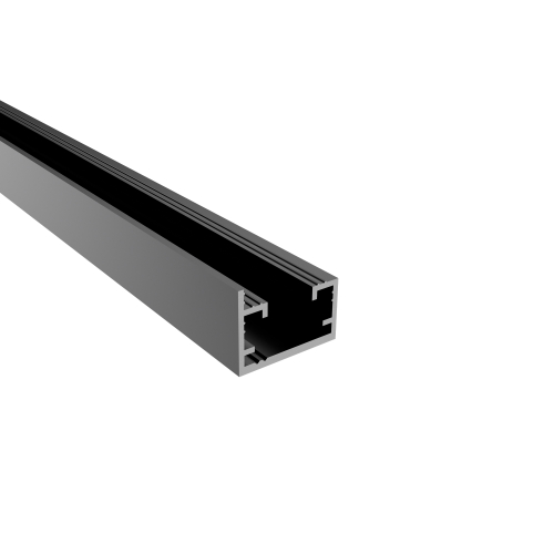 Alu-Gleitprofil Flüsterdach Verlegesystem | Anthrazit | 7100 mm Alu-Gleitprofil