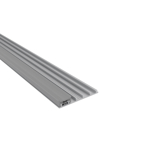 Aluminium Rand-Unterprofil mit 1x Dichtung