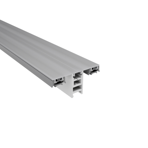 Mittelprofil mit PVC Adapter und Dichtung Oberprofil für Plattenstärke 6 - 11 mm | Blank | 5000 mm Mittelprofil mit PVC Adapter und Dichtung | Oberprofil für Plattenstärke 6 - 11 mm | Blank | 5000 mm #1