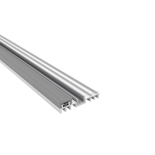 Thermo-Rand-Unterprofil mit 1x Dichtung Weiß (RAL 9016) | 7000 mm Thermo-Rand-Unterprofil mit 1x Dichtung