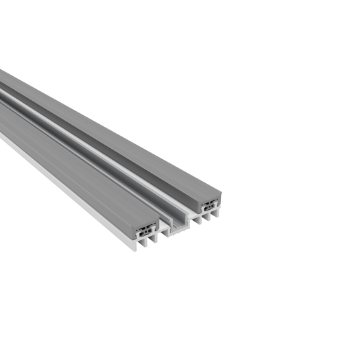 Thermo-Unterprofil mit 2x Dichtungen Weiß (RAL 9016) | 6000 mm Thermo-Unterprofil mit 2x Dichtungen