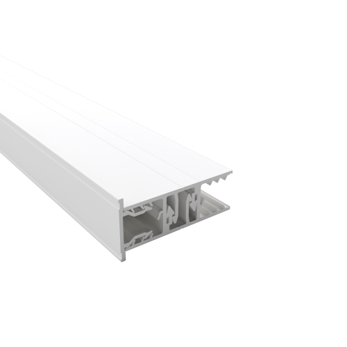 ZEVENER SPROSSE - Randprofil Für Plattenstärke 16 mm | Weiß (RAL 9016) | 3520 mm ZEVENER SPROSSE - Randprofil