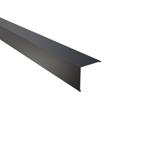 Außenecke Typ 1 | 90° SONDERKANTTEIL | Stahl 0,75 mm | 25 µm Polyester | RAL 7016 Anthrazitgrau Außenecke Typ 1 | 90°