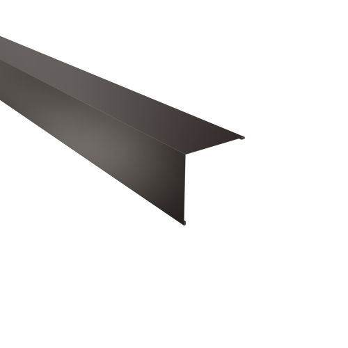 Außenecke Typ 2 | 90° SONDERKANTTEIL | Stahl 0,63 mm | 25 µm Polyester | RAL 8017 Schokoladenbraun Außenecke Typ 2 | 90° | SONDERKANTTEIL | Stahl 0,63 mm | 25 µm Polyester | RAL 8017 Schokoladenbraun #1
