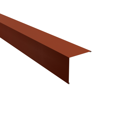 Außenecke Typ 2 | 90° SONDERKANTTEIL | Stahl 0,50 mm | 35 µm Mattpolyester | 75 Ziegelrot Außenecke Typ 2 | 90° | SONDERKANTTEIL | Stahl 0,50 mm | 35 µm Mattpolyester | 75 Ziegelrot #1