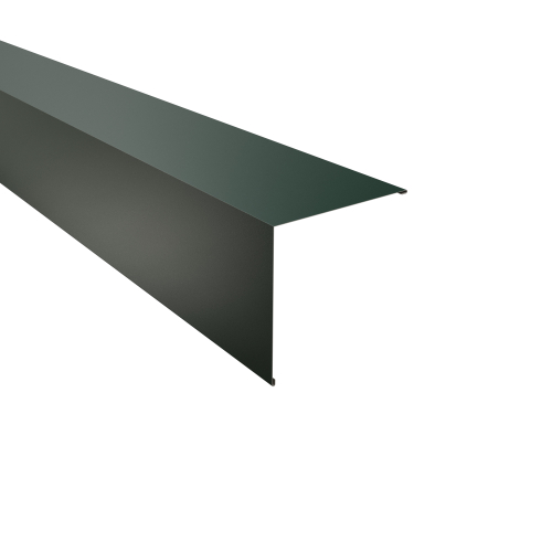 Außenecke Typ 3 | 90° SONDERKANTTEIL | Stahl 0,50 mm | 60 µm Puramid | RAL 6005 Moosgrün Außenecke Typ 3 | 90° | SONDERKANTTEIL | Stahl 0,50 mm | 60 µm Puramid | RAL 6005 Moosgrün #1
