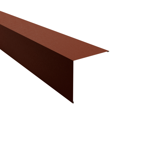 Außenecke Typ 3 | 90° SONDERKANTTEIL | Stahl 0,50 mm | 80 µm Shimoco | RAL 8004 Kupferbraun Außenecke Typ 3 | 90° | SONDERKANTTEIL | Stahl 0,50 mm | 80 µm Shimoco | RAL 8004 Kupferbraun #1