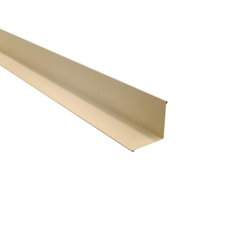 Innenecke | 90° 2000 mm | Stahl 0,75 mm | 25 µm Polyester | RAL 1015 Hellelfenbein Innenecke | 90°