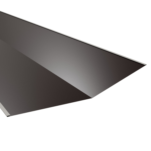 Kehlblech | 2000 mm | Stahl 0,50 mm | 60 µm Puramid | RAL 8017 Schokoladenbraun #1