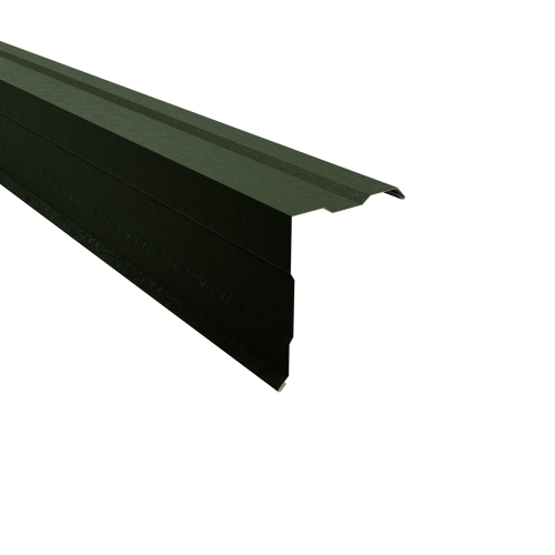 Ortgangwinkel gesickt Typ 3 | 90° SONDERKANTTEIL | Stahl 0,50 mm | 80 µm Shimoco | RAL 6020 Chromoxidgrün Ortgangwinkel gesickt Typ 3 | 90° | SONDERKANTTEIL | Stahl 0,50 mm | 80 µm Shimoco | RAL 6020 Chromoxidgrün #1