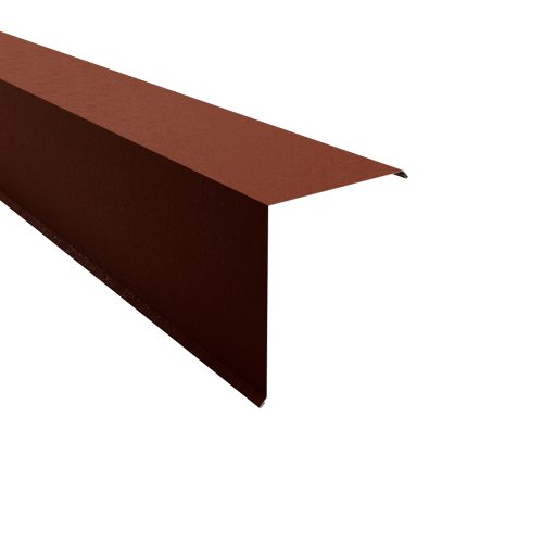 Ortgangwinkel Typ 10 | 90° SONDERKANTTEIL | Stahl 0,50 mm | 80 µm Shimoco | RAL 8004 Kupferbraun Ortgangwinkel Typ 10 | 90° | SONDERKANTTEIL | Stahl 0,50 mm | 80 µm Shimoco | RAL 8004 Kupferbraun #1