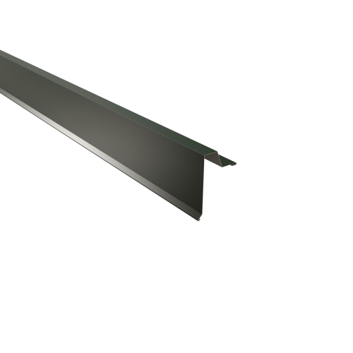 Ortgangwinkel Typ 33 SONDERKANTTEIL | Stahl 0,75 mm | 25 µm Polyester | RAL 6020 Chromoxidgrün Ortgangwinkel Typ 33 | SONDERKANTTEIL | Stahl 0,75 mm | 25 µm Polyester | RAL 6020 Chromoxidgrün #1