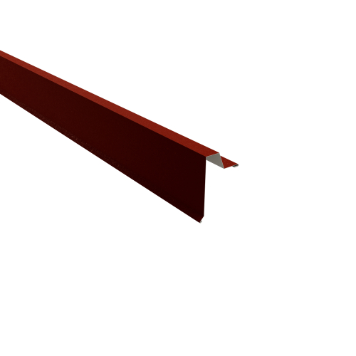 Ortgangwinkel Typ 33 SONDERKANTTEIL | Stahl 0,50 mm | 80 µm Shimoco | RAL 3009 Oxidrot Ortgangwinkel Typ 33 | SONDERKANTTEIL | Stahl 0,50 mm | 80 µm Shimoco | RAL 3009 Oxidrot #1