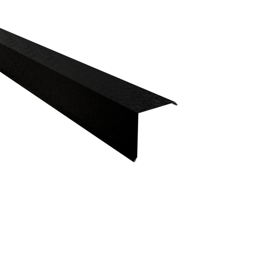 Ortgangwinkel Typ 6 | 90° SONDERKANTTEIL | Stahl 0,50 mm | 80 µm Shimoco | RAL 9005 Tiefschwarz Ortgangwinkel Typ 6 | 90° | SONDERKANTTEIL | Stahl 0,50 mm | 80 µm Shimoco | RAL 9005 Tiefschwarz #1