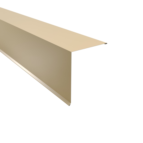 Pultabschluss Typ 4 | 90° SONDERKANTTEIL | Stahl 0,50 mm | 25 µm Polyester | RAL 1015 Hellelfenbein Pultabschluss Typ 4 | 90° | SONDERKANTTEIL | Stahl 0,50 mm | 25 µm Polyester | RAL 1015 Hellelfenbein #1