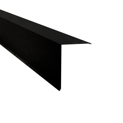 Pultabschluss Typ 6 | 80° SONDERKANTTEIL | Stahl 0,50 mm | 80 µm Shimoco | RAL 9005 Tiefschwarz Pultabschluss Typ 6 | 80° | SONDERKANTTEIL | Stahl 0,50 mm | 80 µm Shimoco | RAL 9005 Tiefschwarz #1